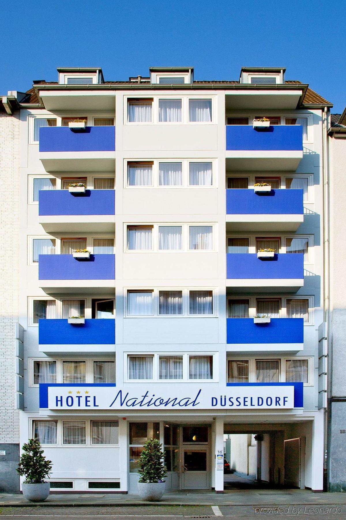 Hotel National Düsseldorf Exterior foto
