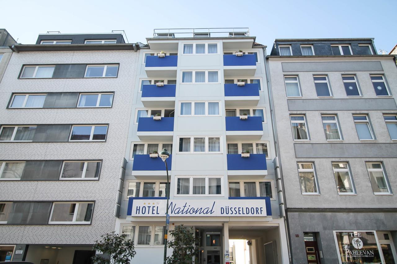 Hotel National Düsseldorf Exterior foto